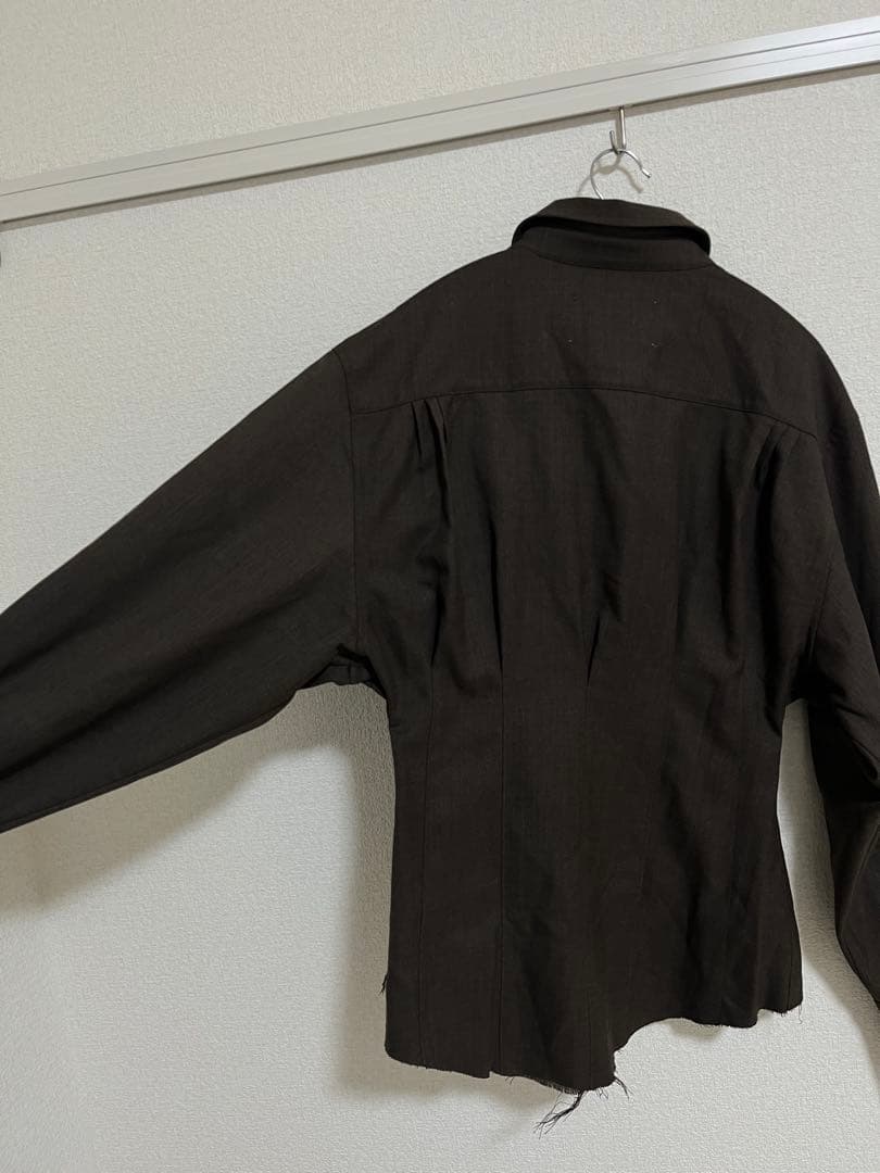 ⭐️美品⭐️ free sizeトゥデイフル　ウエストタックシャツ　ブラウン