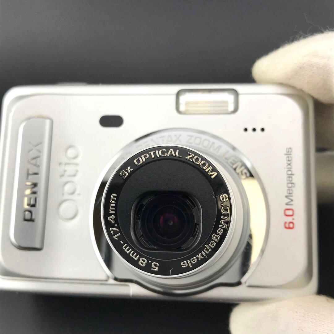 SDカード付/実写美⭕️美品【動作確認済】PENTAX OPTIO S60