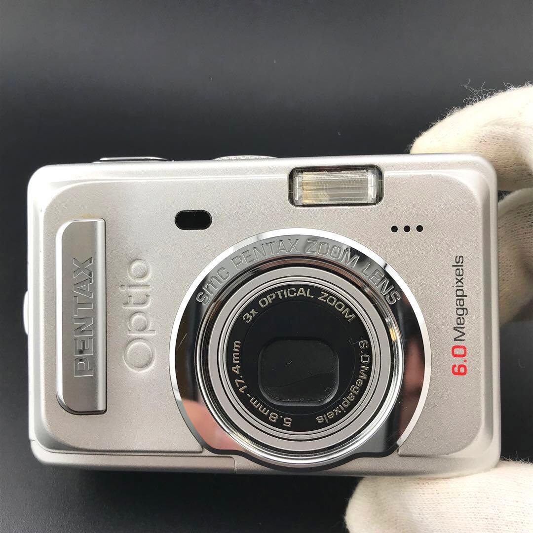 SDカード付/実写美⭕️美品【動作確認済】PENTAX OPTIO S60