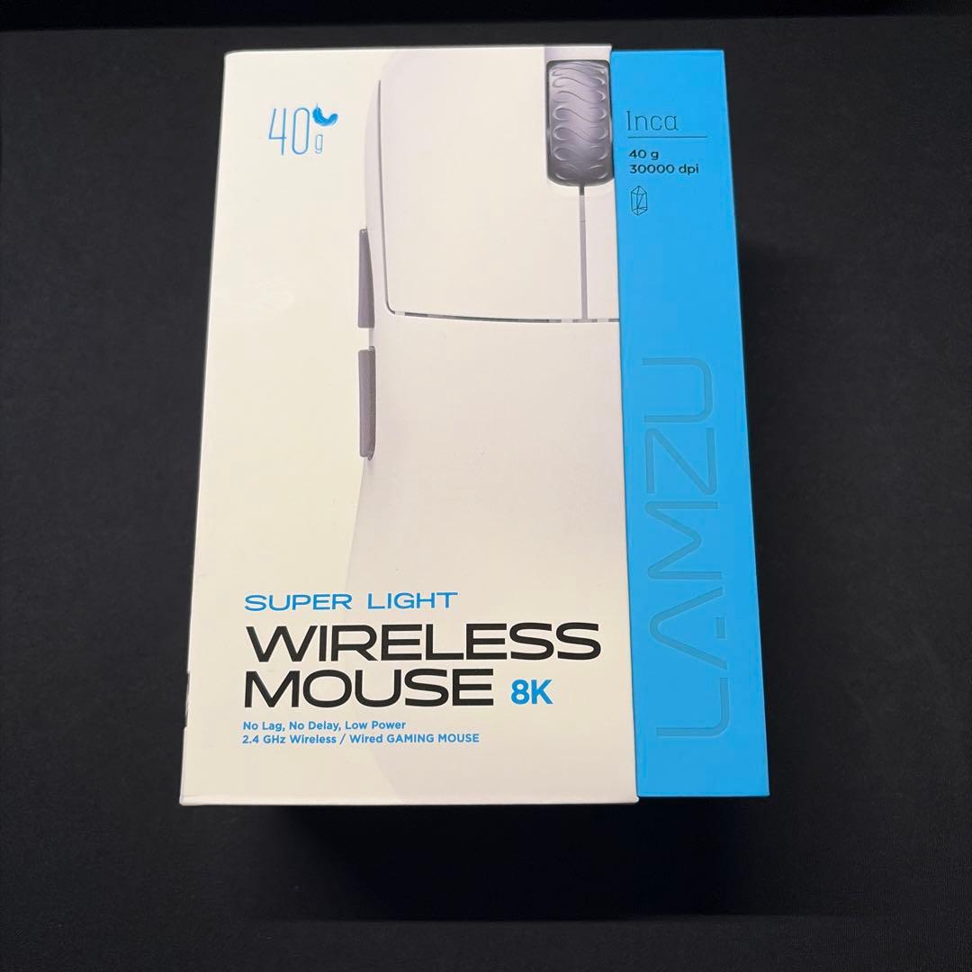 マウス・トラックボール Lamzu Inca White