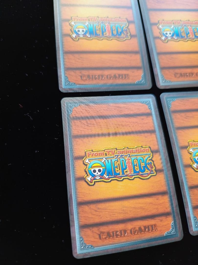 大会プロモ 麦わらの一味 4枚セット 旧ワンピースカード