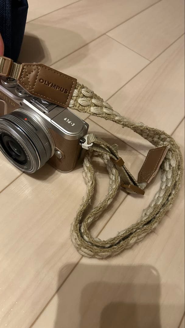 【値下げ美品】olympas pen E-PL9 ブラウン ダブルズームキット