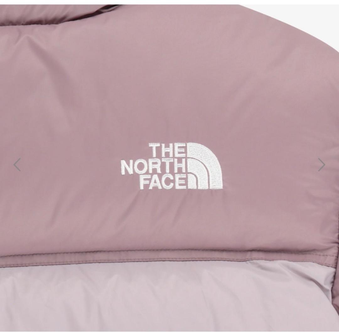 2/6限定 ノースフェイス　レインボー　ダウン　ジャケット　ピンク　M