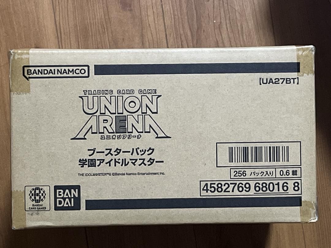 初版カートン ユニオンアリーナ 学園アイドルマスター プロモ付き