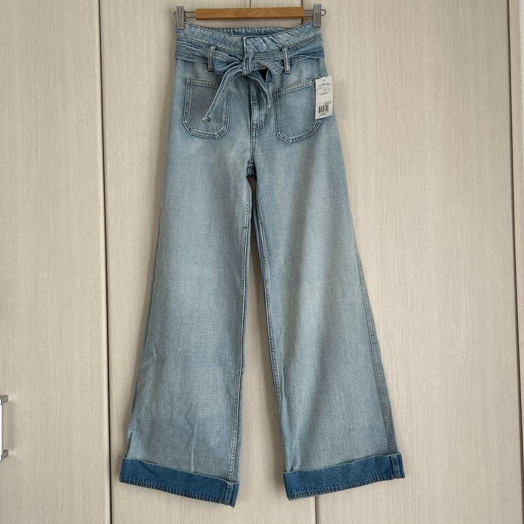 【新品未使用】Ralph Lauren デニムワイドパンツ