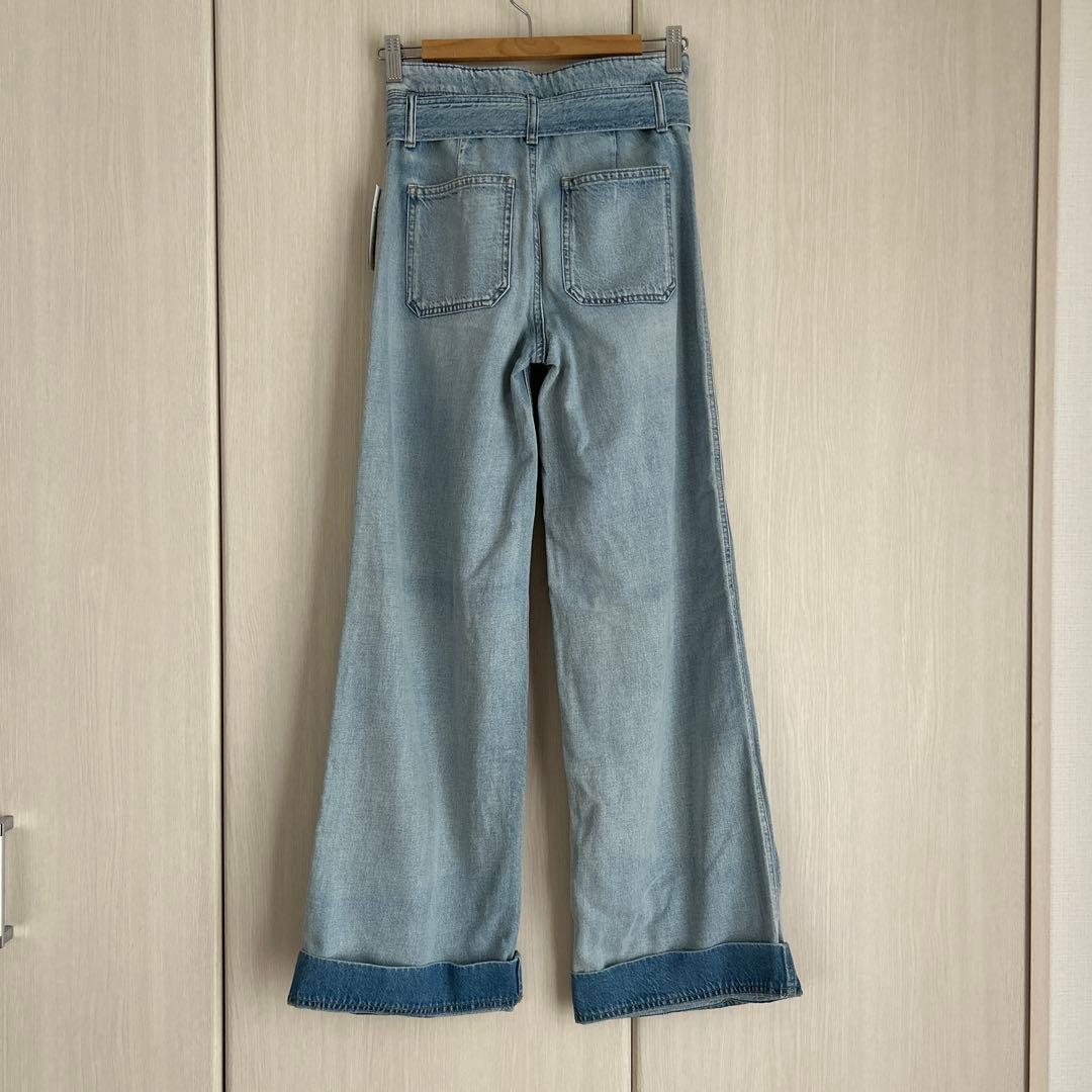 【新品未使用】Ralph Lauren デニムワイドパンツ