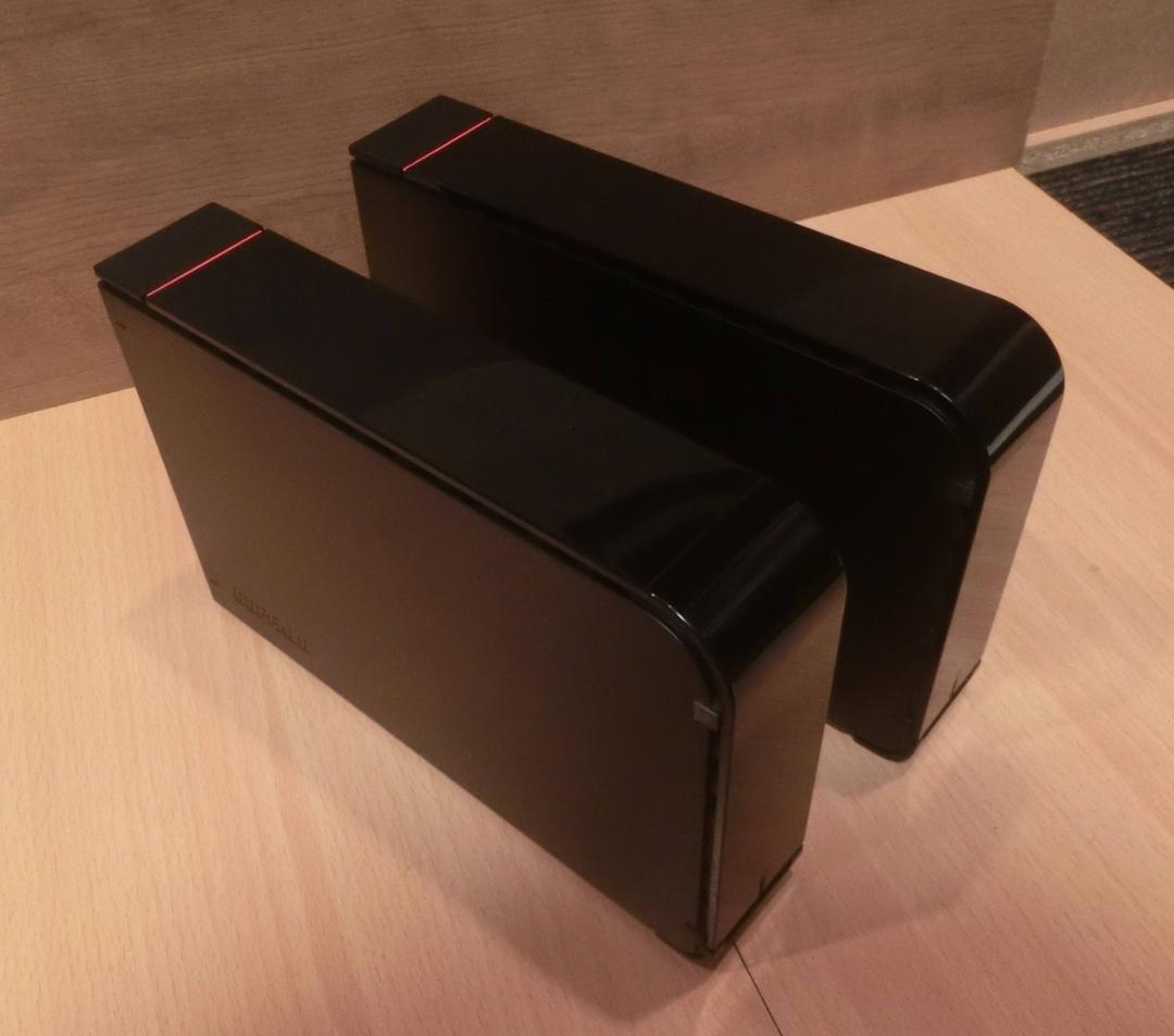 BUFFALO 外付けHDD 3TB HD-LX3.0U3D【２台セット】