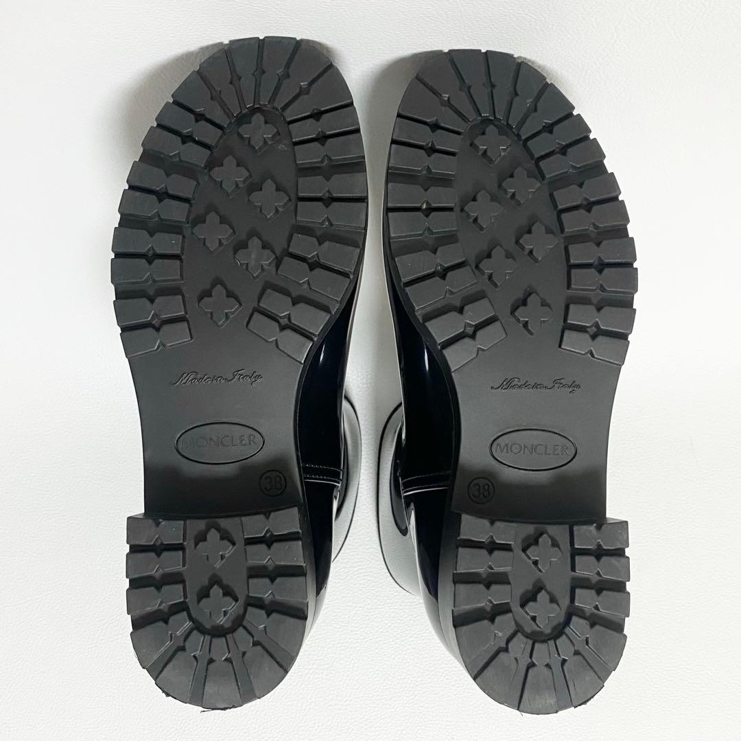 MONCLER / GINETTE レインブーツ ブラック 38