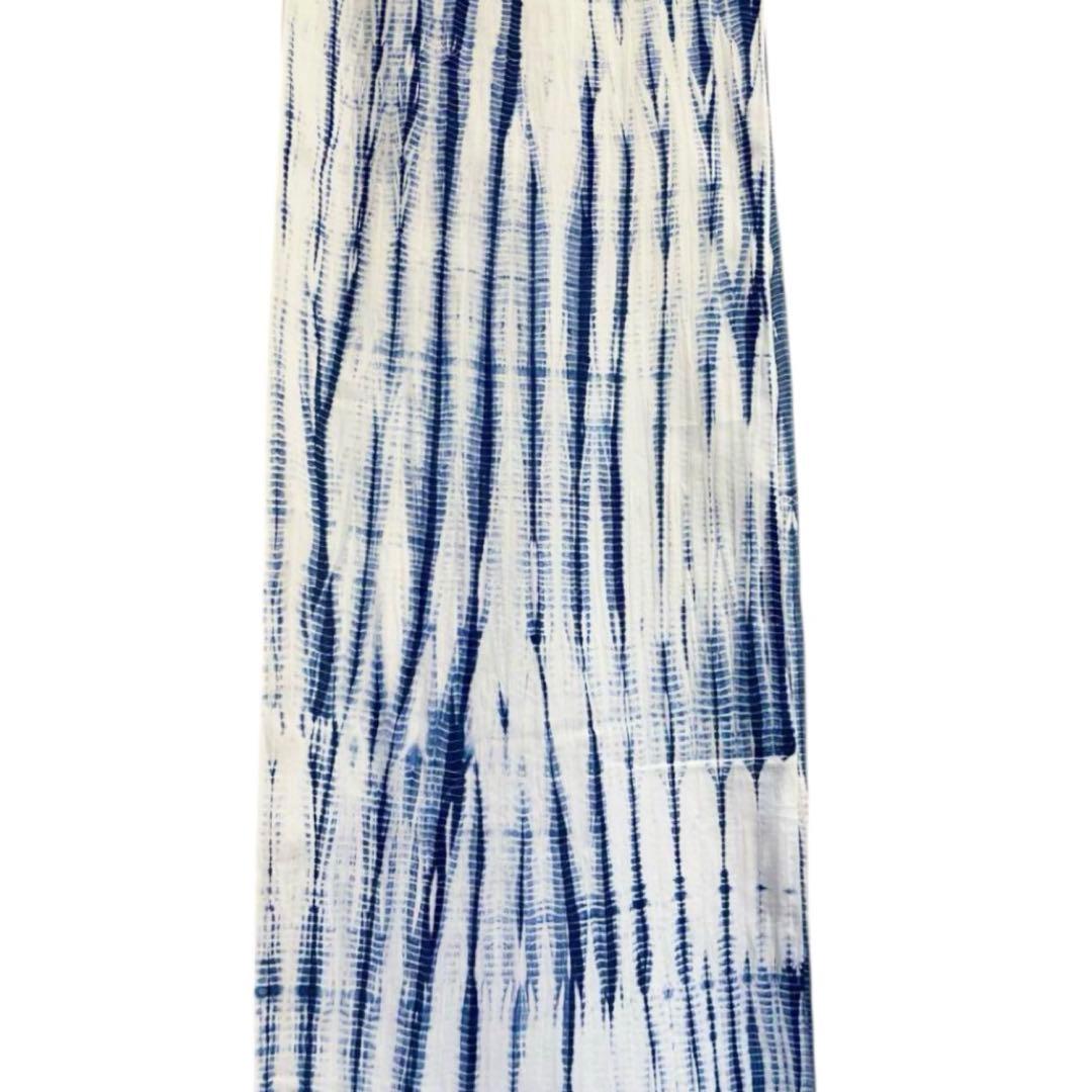 有松絞り　竜巻絞り　反物