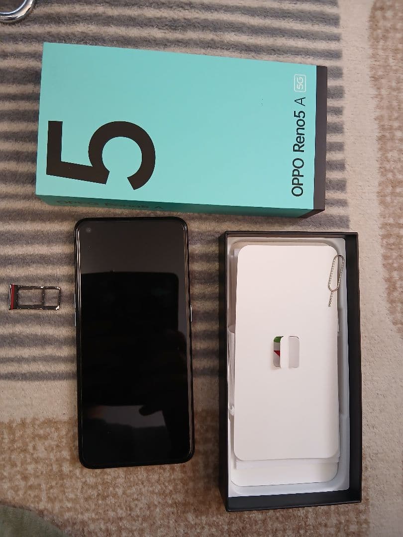 OPPO Reno5 A アイスブルー