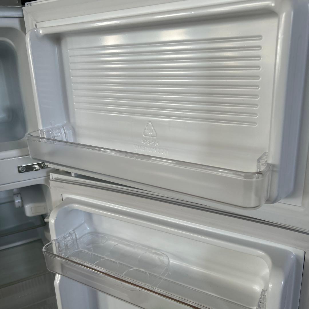 美品　COMFEE' 冷蔵庫 90L 2ドア　右開きRCT90WH/E