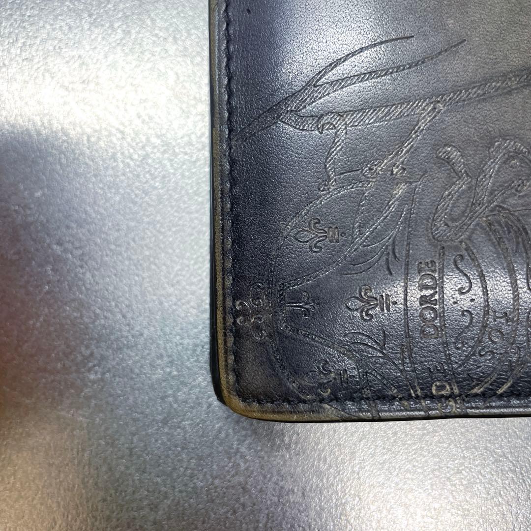 Berluti ベルルッティ サンタル フラップ 長財布 中古 折り目スレあり