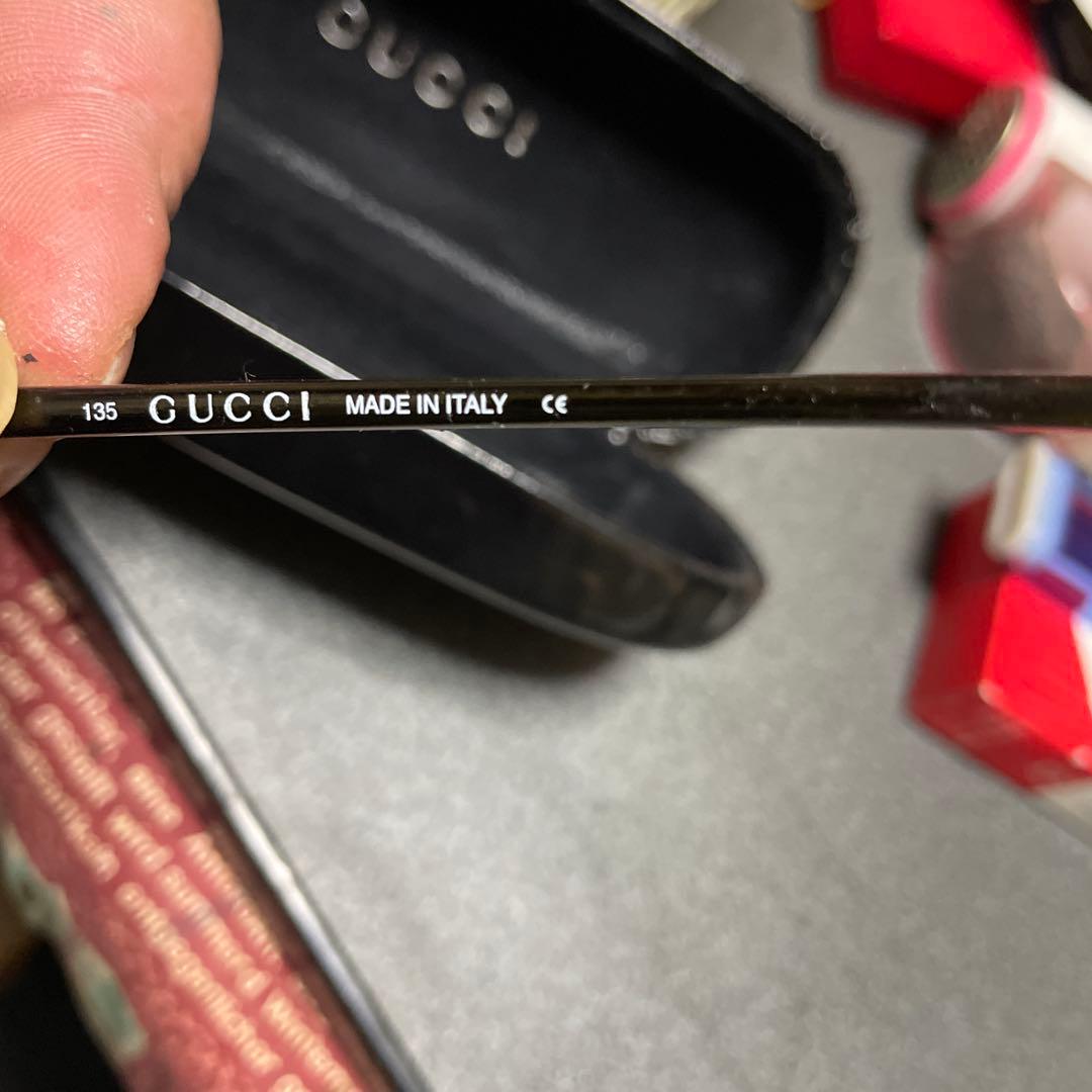 GUCCIイタリア製ブラウンレンズサングラス