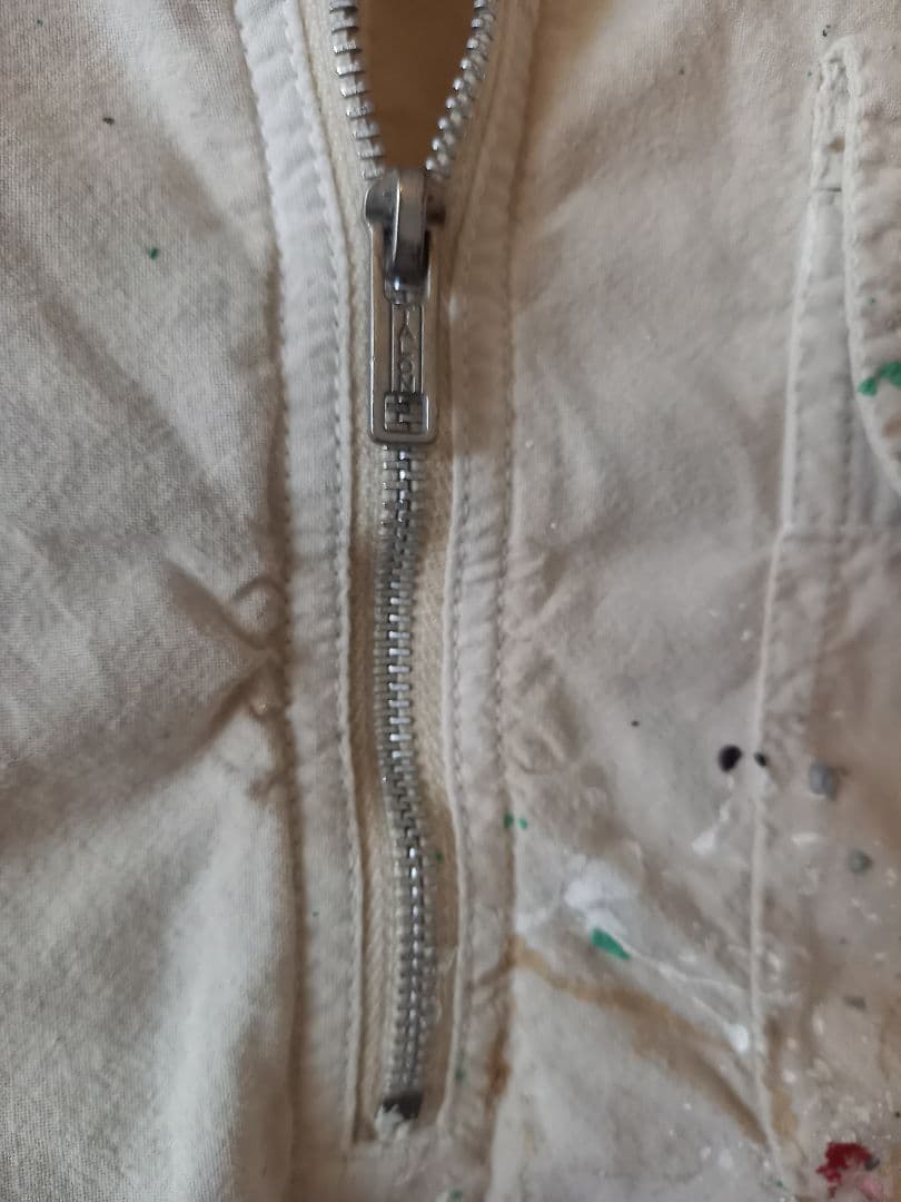 日*5様 2012ss初期ソロイスト☆ペイントハーフジップシャツ☆宮下期☆M