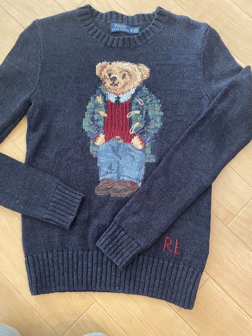 Polo Ralph Lauren クマ刺繍セーター