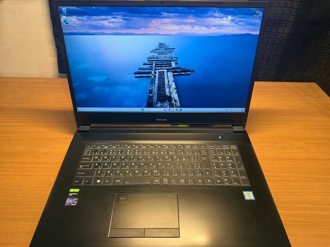 mouse ゲーミングノートPC i7-9750H 17.3インチ ブラック