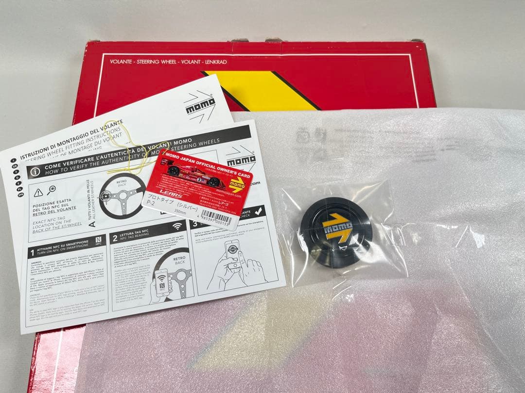 正規品新品 MOMO PROTOTIPO 350mm プロトタイプ P-2