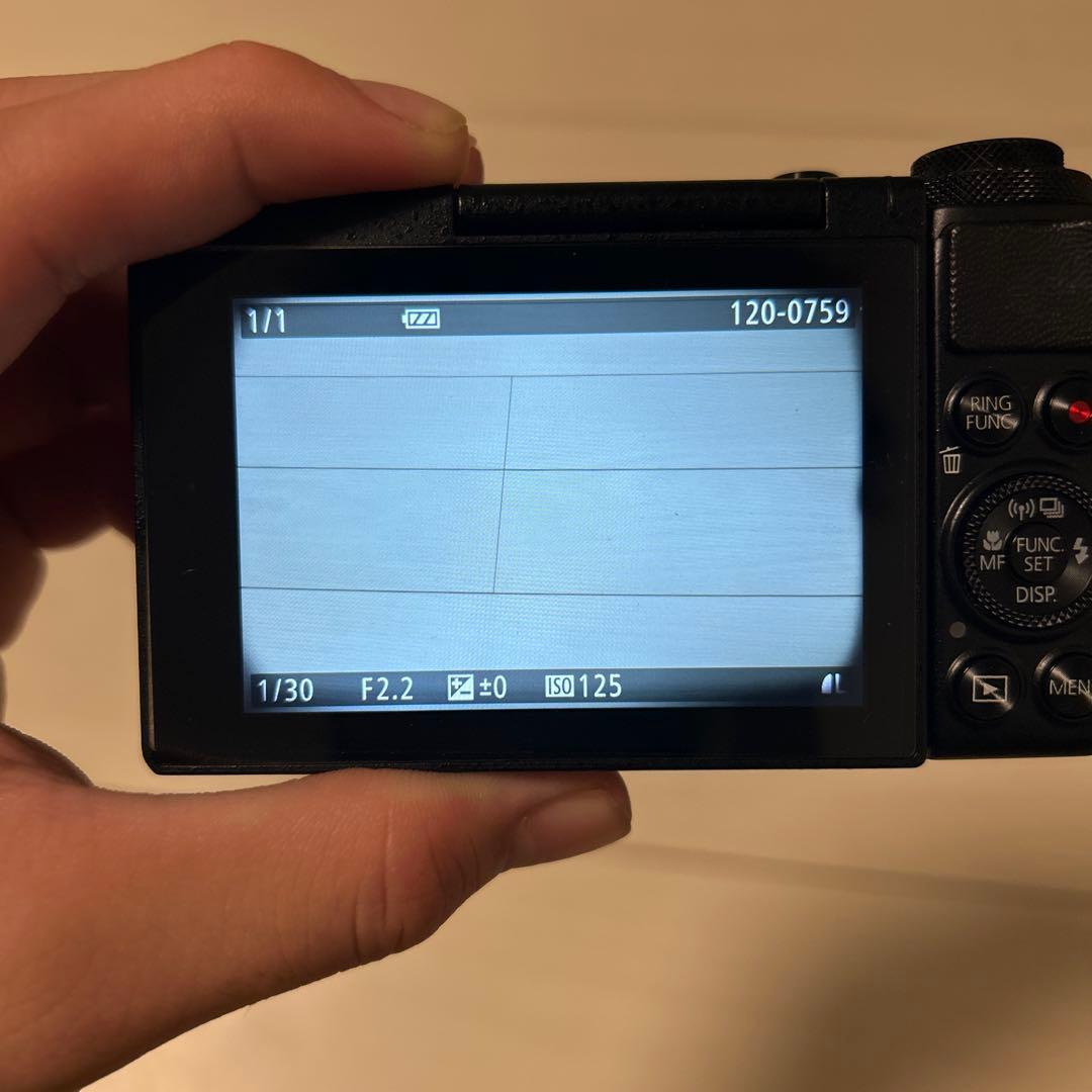 最終値下げ！Canon PowerShot G7 X 本体と付属品