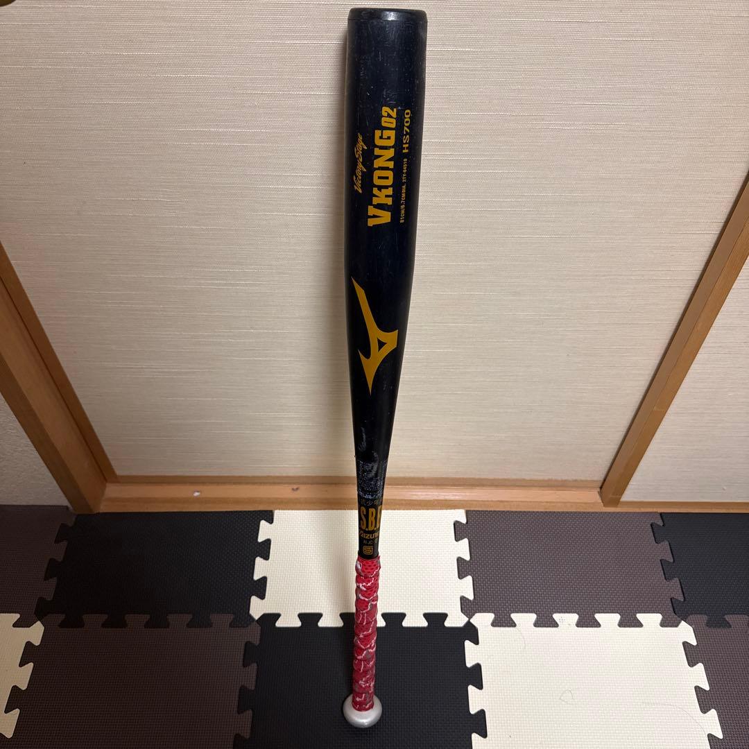 【限定値下】ミズノ VKONG02 軟式バット 81cm/620g(少年用)