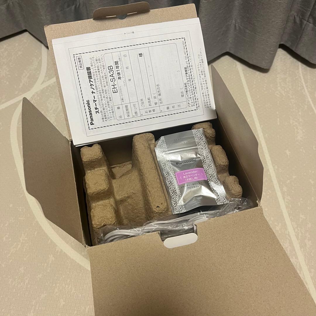 【未使用に近い】パナソニック スチーマー EH-SA3B