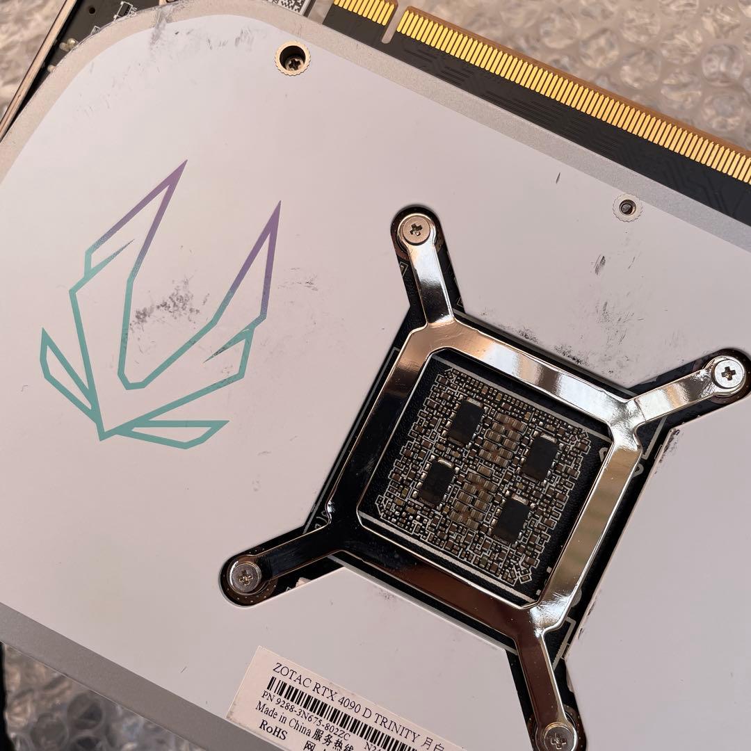 Geforce RTX4090 ZOTAC D TRINITY 月白