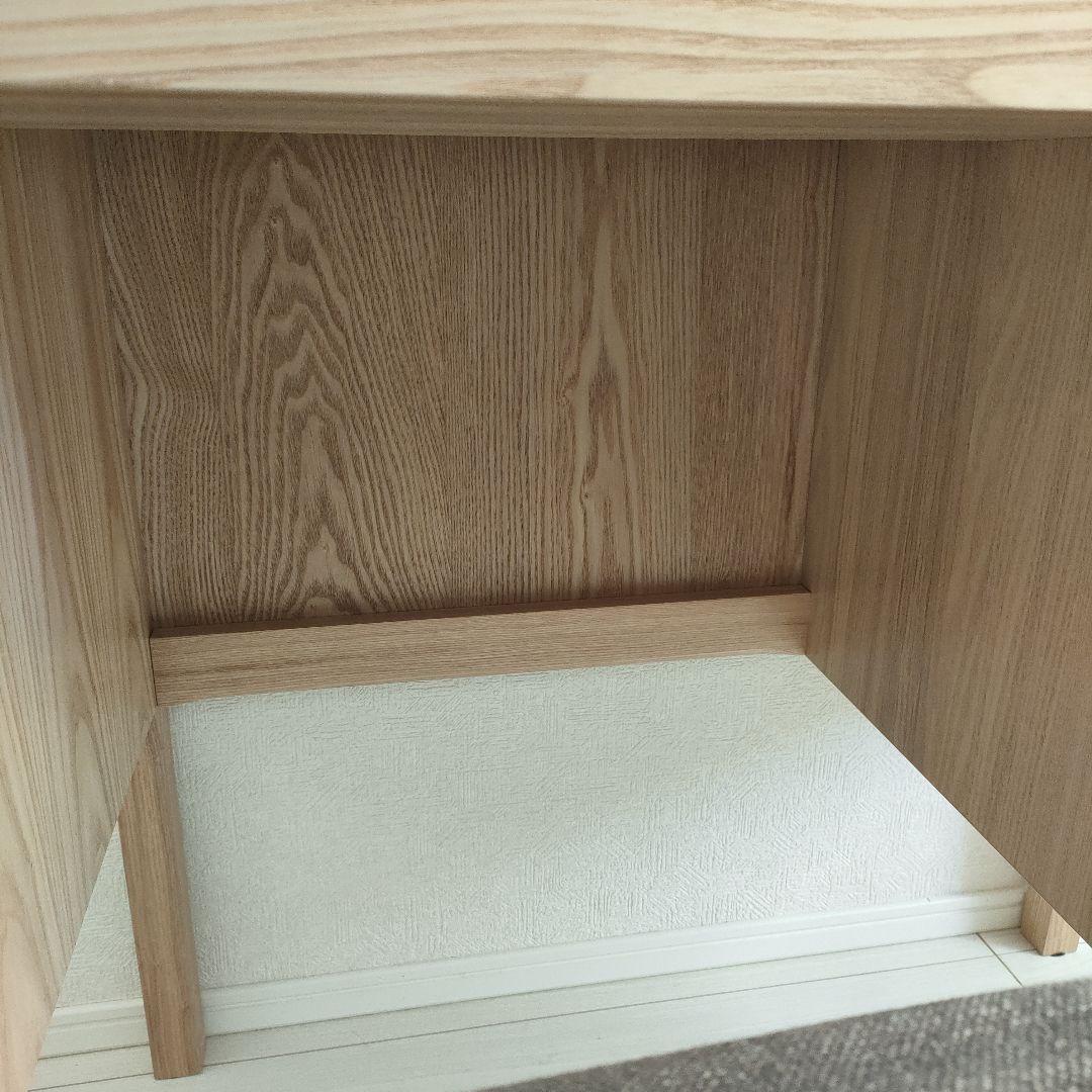 【超美品】unico★CLARUS-mini木製ドレッサー