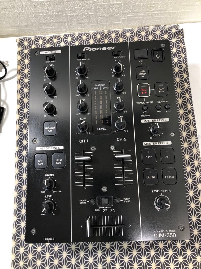 pioneer dj パイオニア　DJM-350 メンテナンス