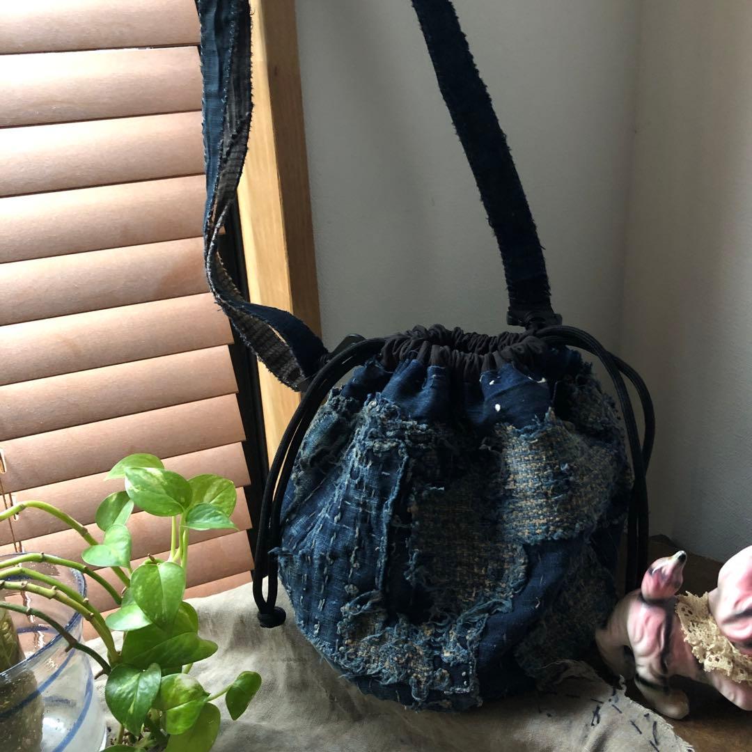 稀に見る襤褸で作って見ました/藍染