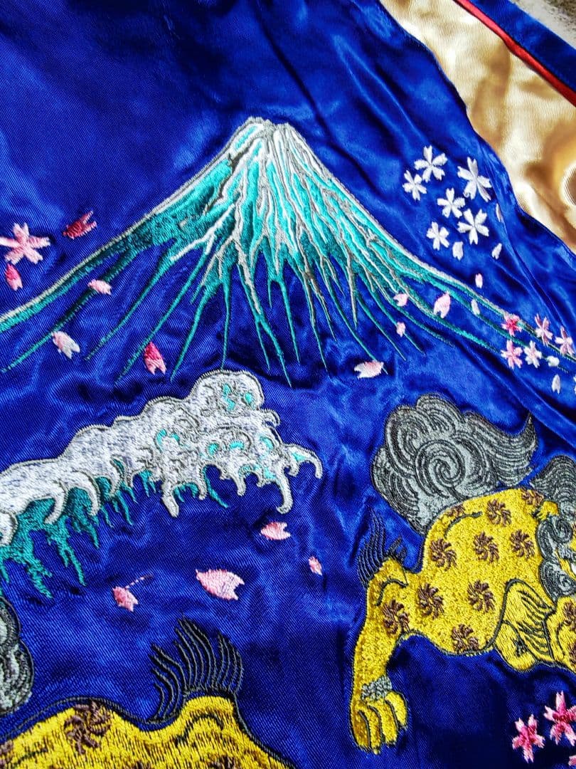 JAPANESQUE 2面用 美品 未使用近 日本限定 スカジャン unisex