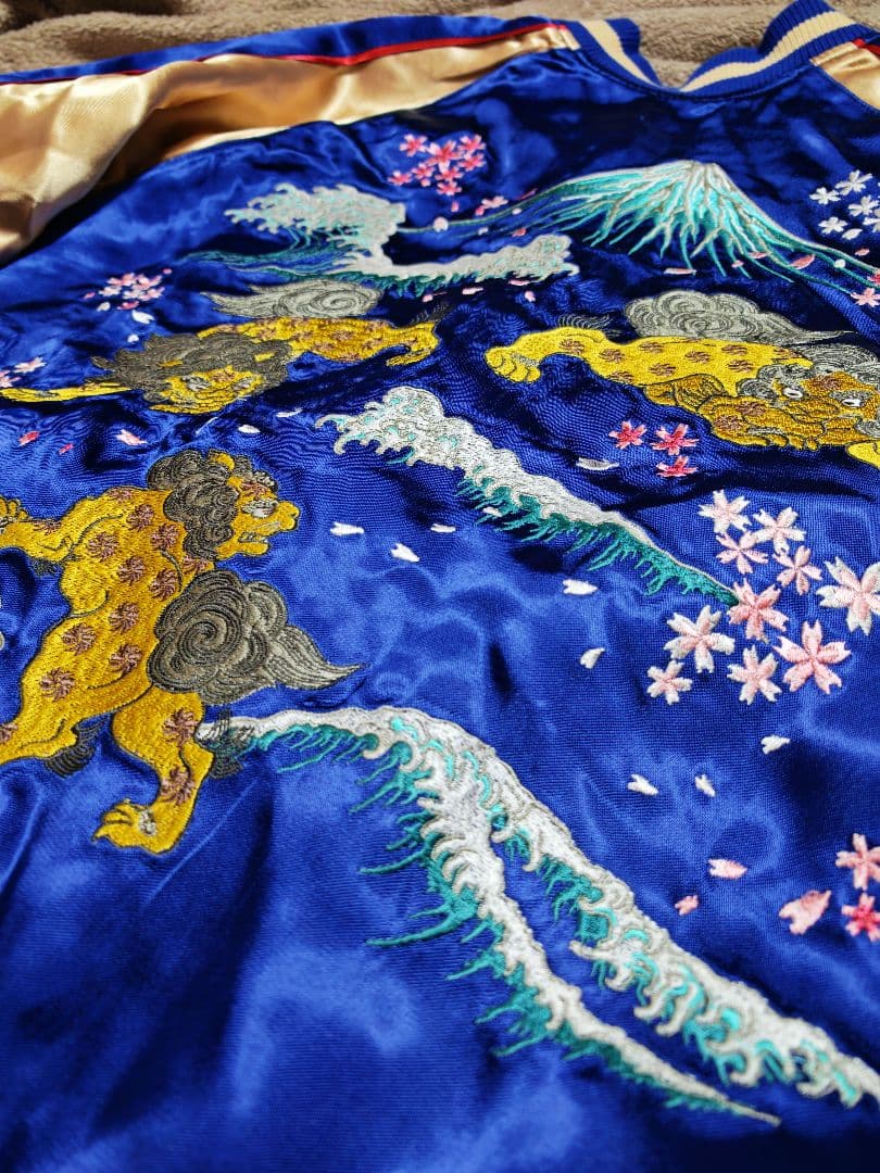 JAPANESQUE 2面用 美品 未使用近 日本限定 スカジャン unisex