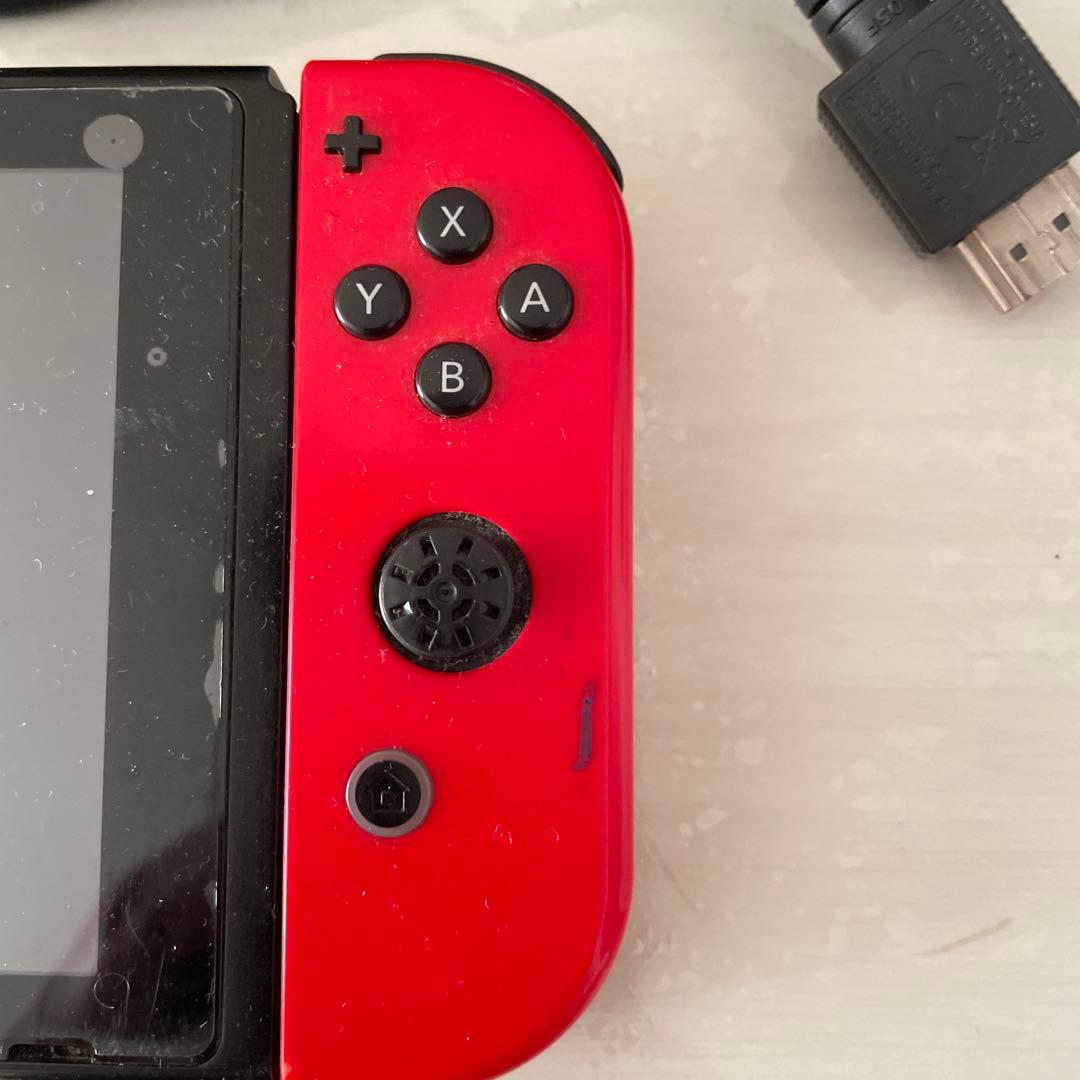 ま*り様 Nintendo Switch 本体 レッド ACアダプター付き