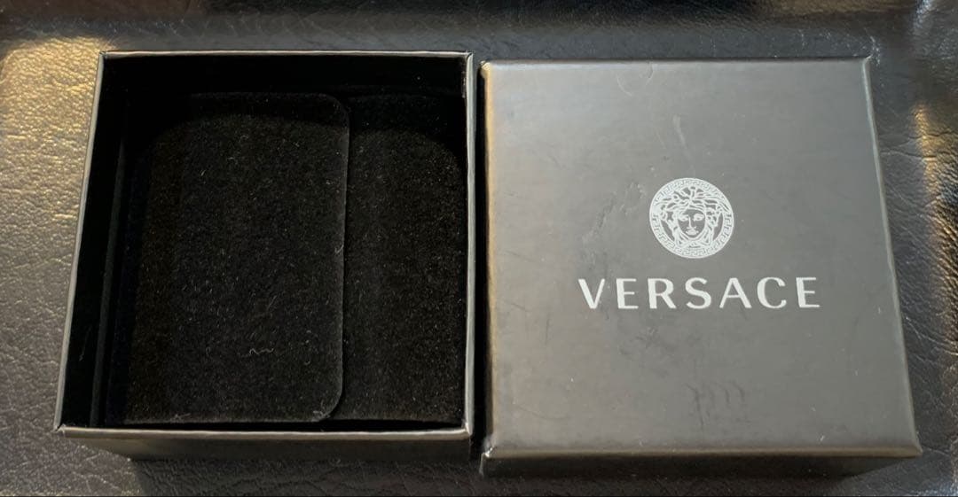 VERSACE ヴェルサーチェ 箱付 ヴィルトゥス 両耳 ピアス