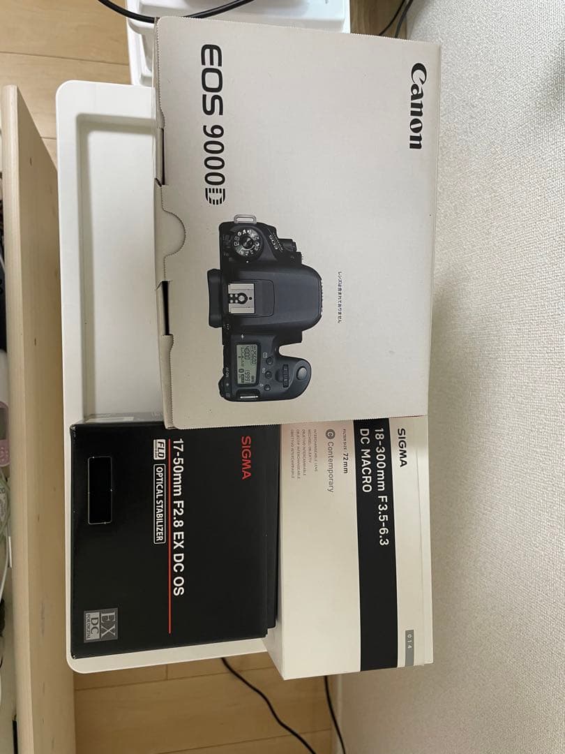 Canon EOS 9000D 及びシグマレンズセット