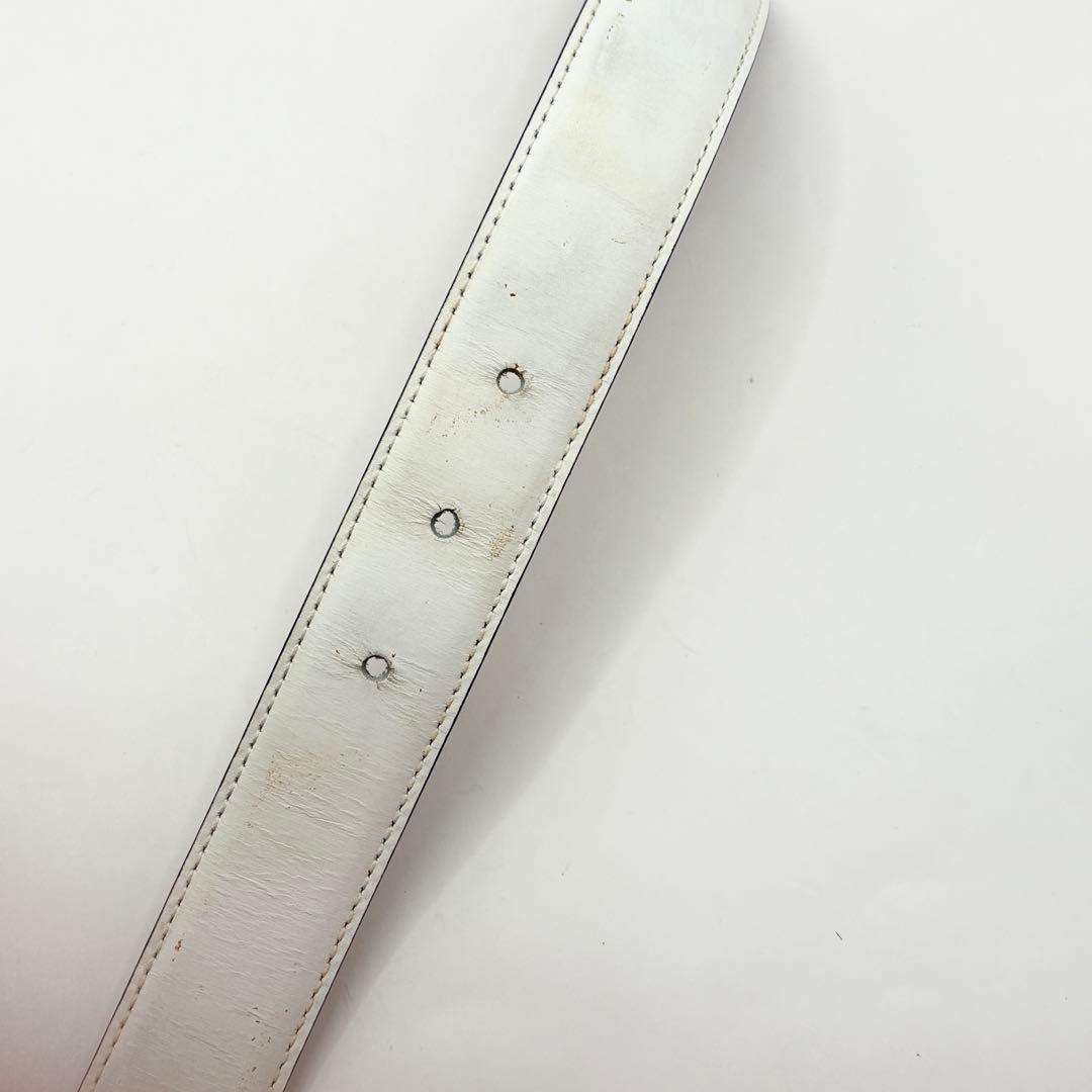 CELINE サークルロゴ ベルト レザー ヴィンテージ