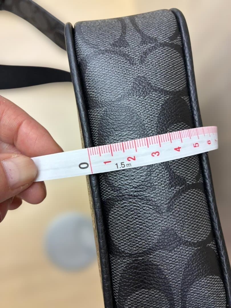 COACH モノグラムショルダーバッグ