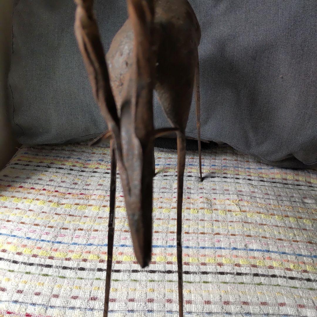 ヴィンテージ！北欧アイアンオブジェ！ハンドメイド大型トナカイ！美品！