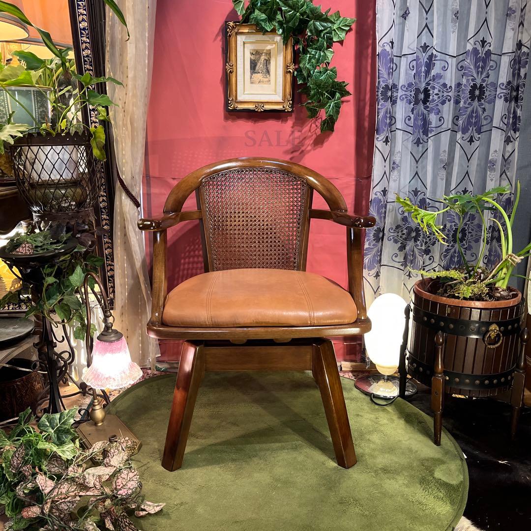 mimin 　L 1オールド　マルニ　クラッシック　アンティーク回転チェア