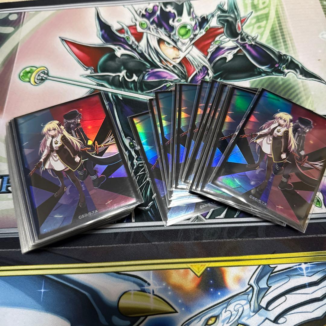 遊戯王　閃刀姫デッキ　スリーブ付き