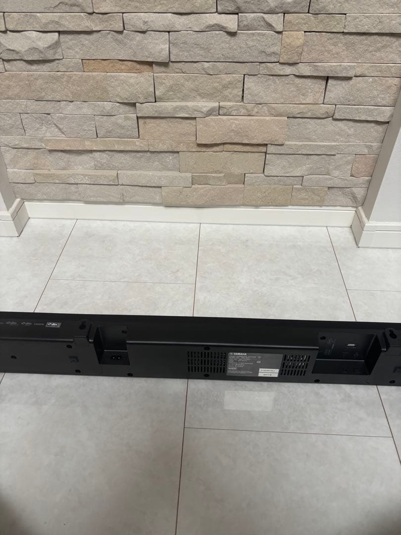 【美品】YAMAHA YAS-207 ヤマハ サウンドバー ブラック