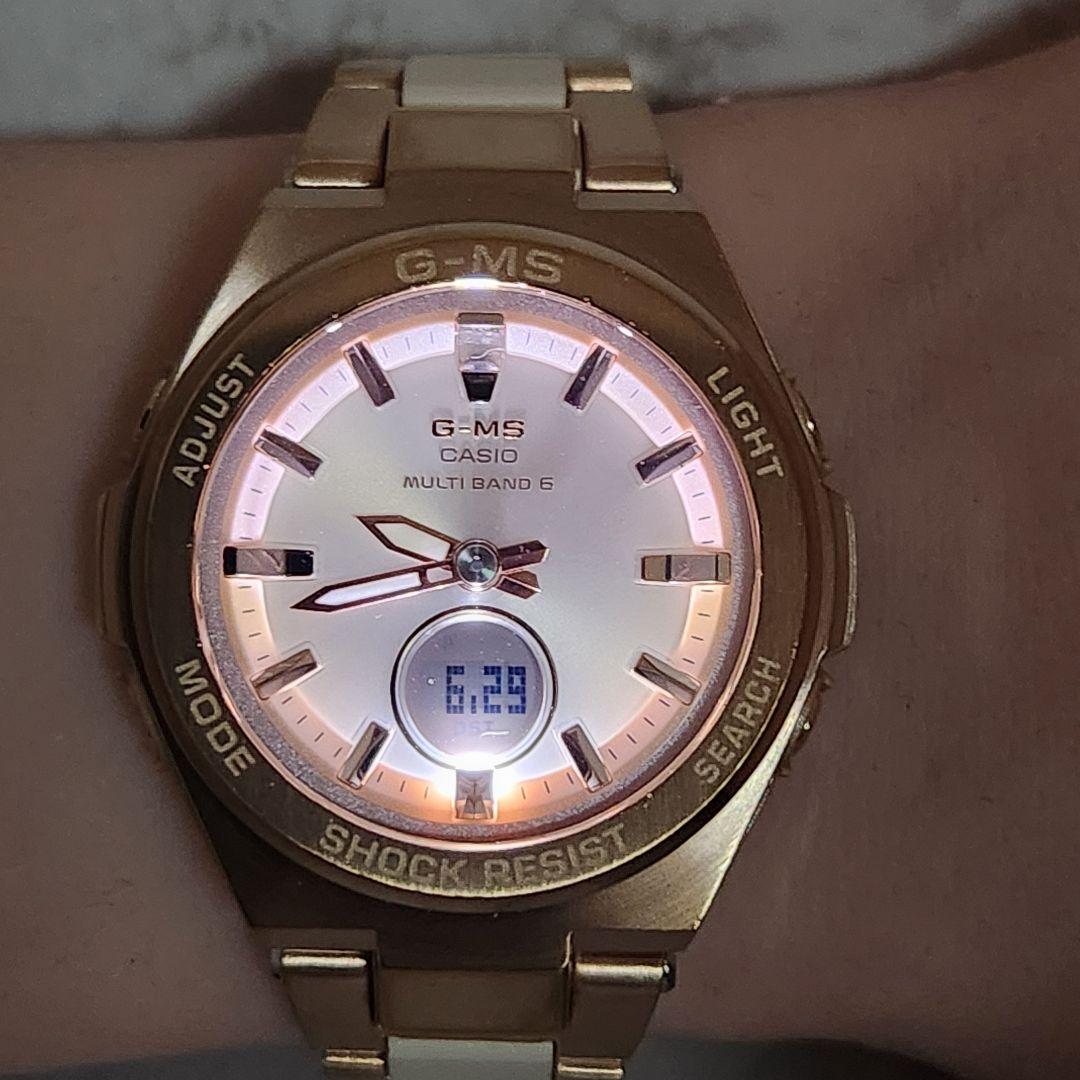 『美品』カシオ ベビーg BABY-G G-MS 電波ソーラー 腕時計 B370