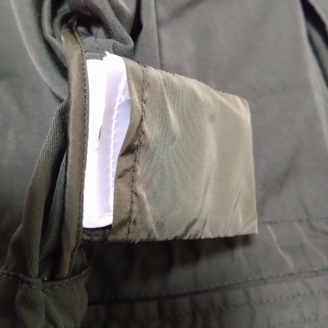 美品モンクレール、モッズコートジャケット、ダブルジップ、ルーマニア、QRコード