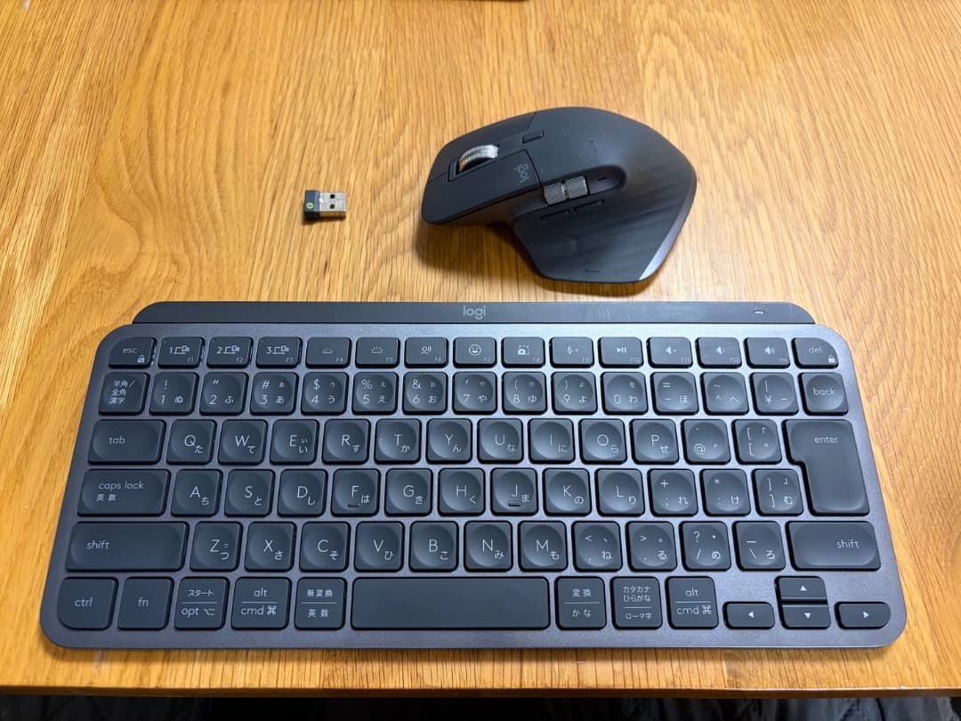logi MK Keys Mini 日本語配列 + MX master 3 B