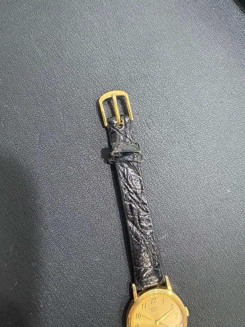 SEIKO Exceline ゴールド クォーツ腕時計