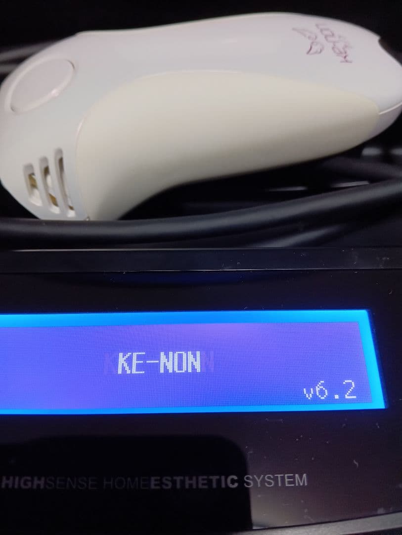 値下げ★ケノン6.2★美品★未使用に近いカートリッジ付き脱毛美顔 メンズにも