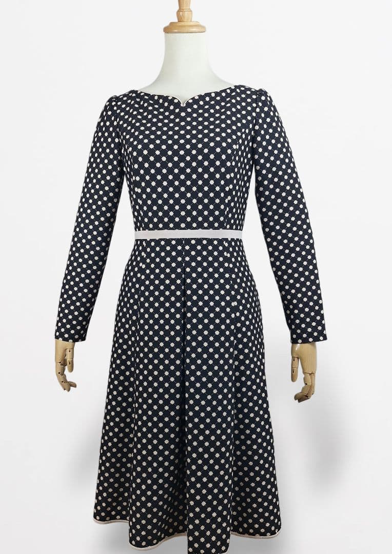 美品 TOCCA CLOVER STAMP ドレス