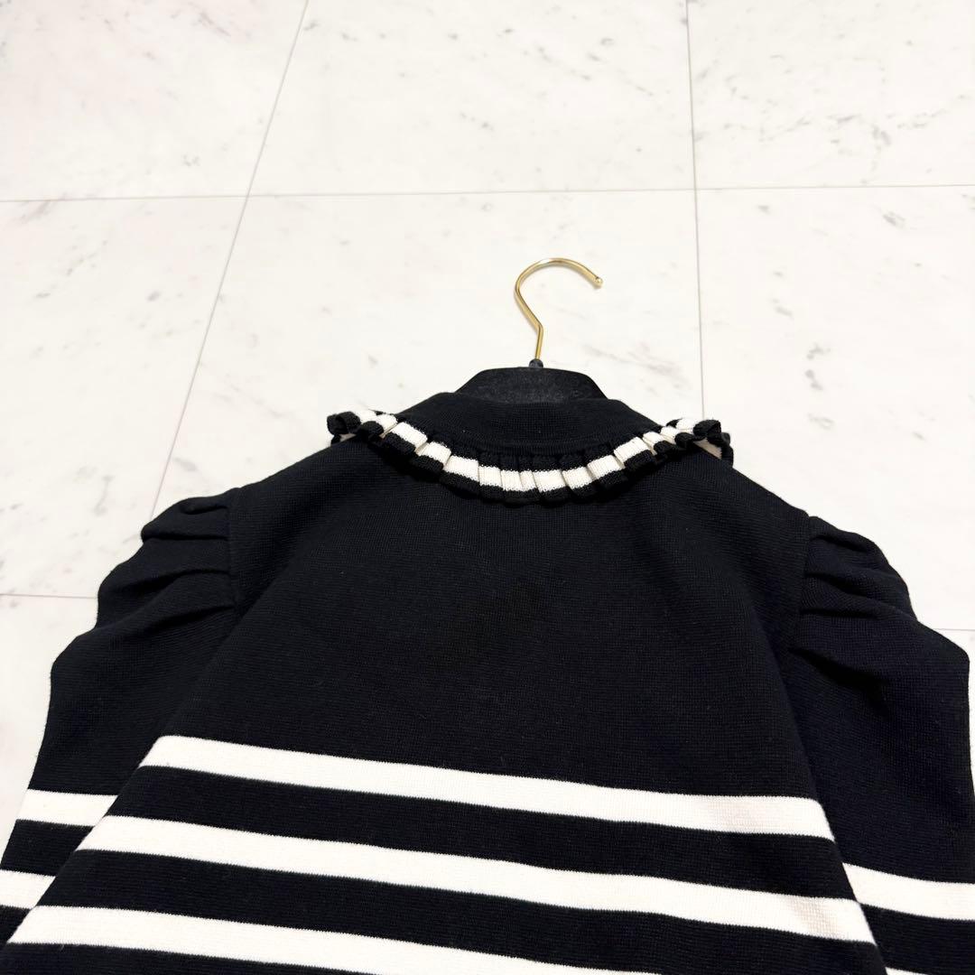 2024年モデル❤️ダブルスタンダードクロージング　カーディガン　ボーダー　M