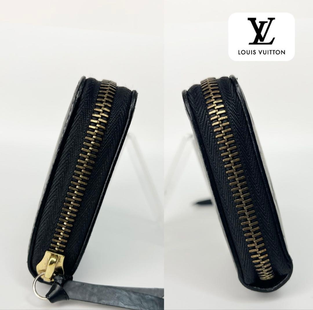 超極美品 LOUIS VUITTON ヴェルニ ポルトフォイユ クレマンス長財布