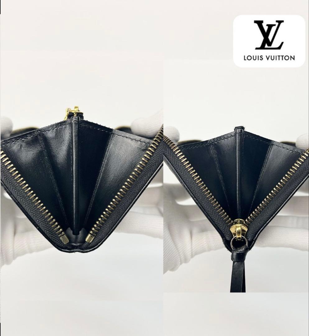 超極美品 LOUIS VUITTON ヴェルニ ポルトフォイユ クレマンス長財布