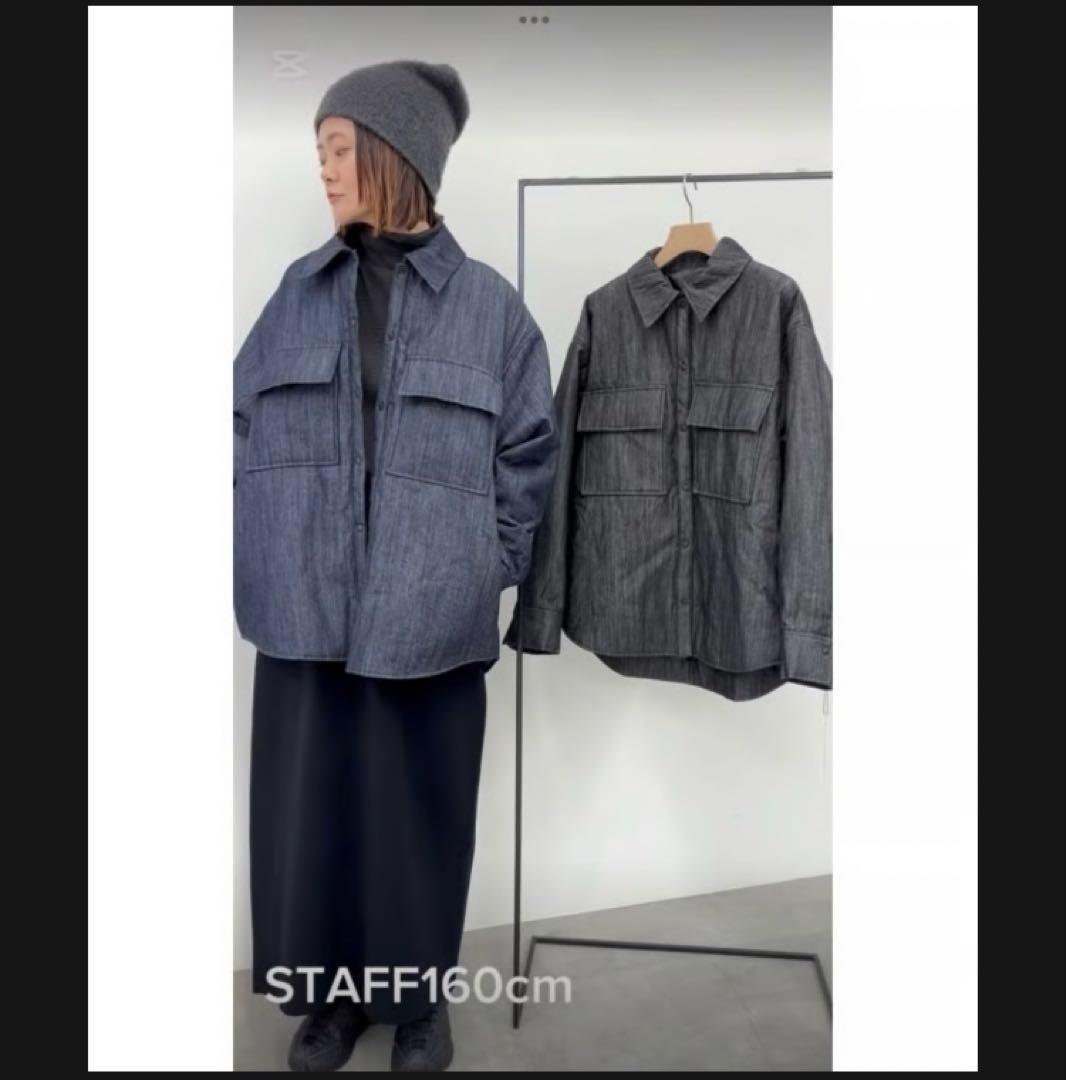 新品タグ付きCLOCHE/クロッシェ　中綿デニムジャケット　アウター