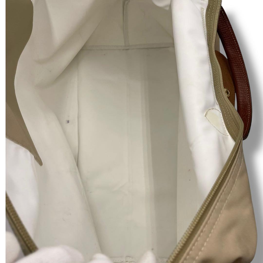 良品 ロンシャン トートバッグ プリアージュ 大容量 XLサイズ 折りたたみ